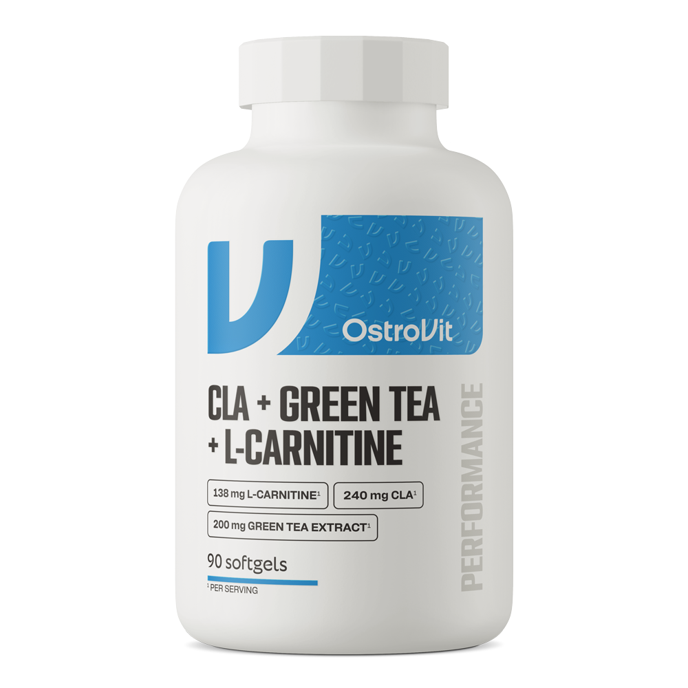 l-carnitina y cla OstroVit + Té verde + 90 cápsulas - 8,99 EUR Life Extension | Creatine dark knuckles removal Size:500 Capsules