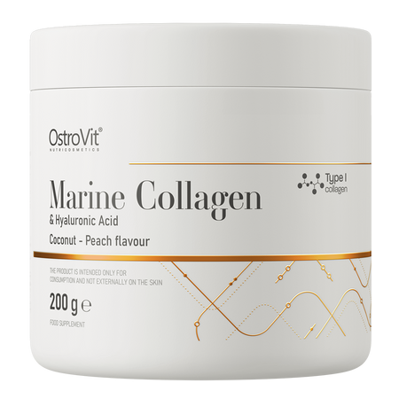 OstroVit Colágeno Marino + Ácido Hialurónico 200 g
