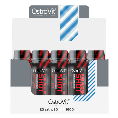 OstroVit Pre-Workout Shot 20 x 80 ml