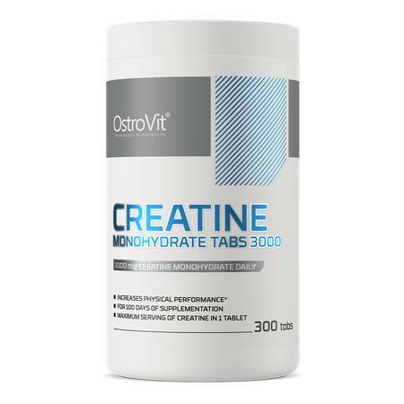 OstroVit Creatina Monohidrato 3000 mg 300 comprimidos