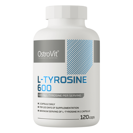 OstroVit L-Tirosina 600 mg 120 cápsulas