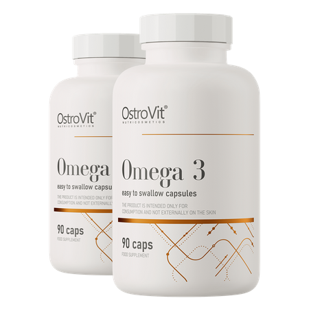 OstroVit Omega 3 Easy to Swallow 2 x 90 cápsulas