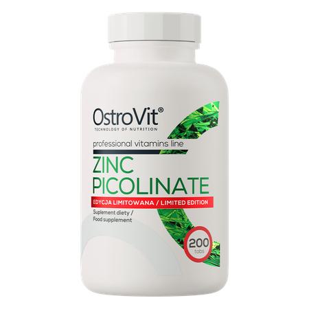 OstroVit Picolinato de Zinc 200 comprimidos