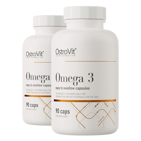 OstroVit Omega 3 Easy to Swallow 2 x 90 cápsulas