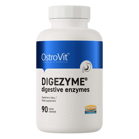 OstroVit Digezyme Enzimas digestivas 90 comprimidos