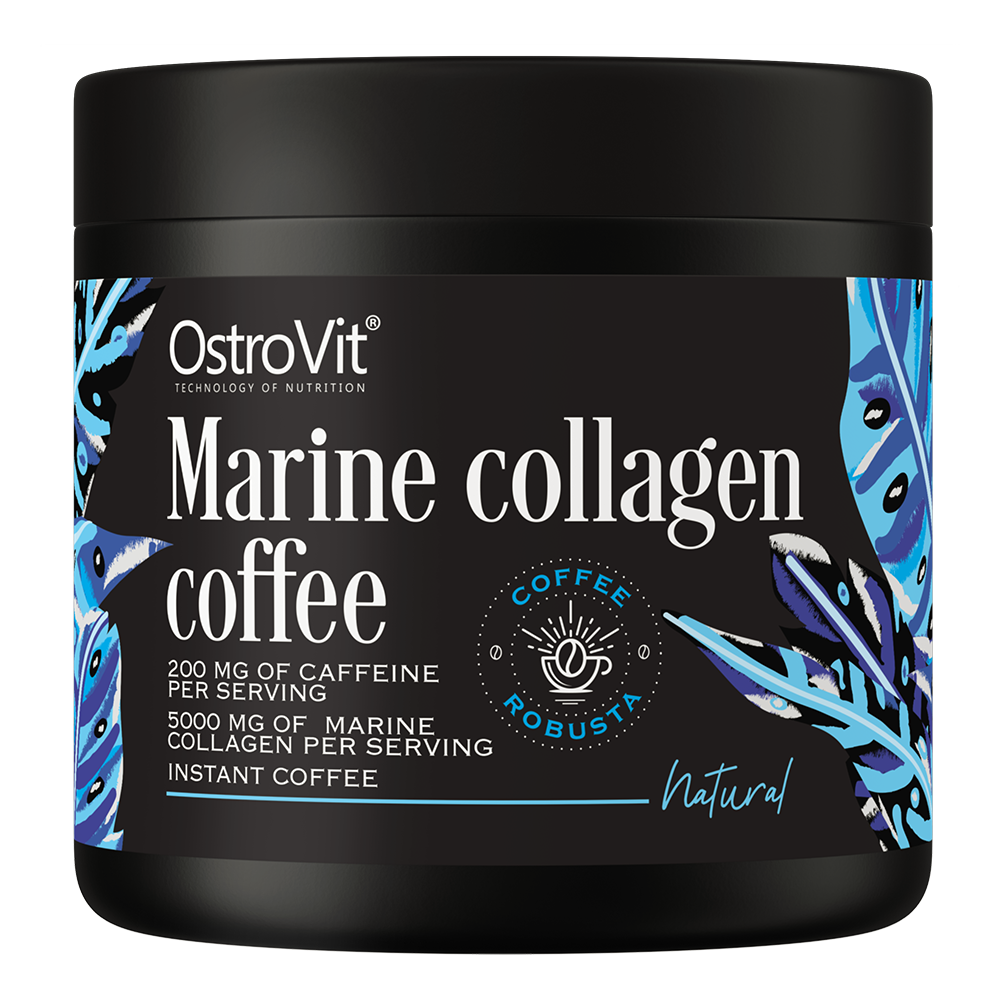 OstroVit Café con Colágeno Marino 150 g sabor natural