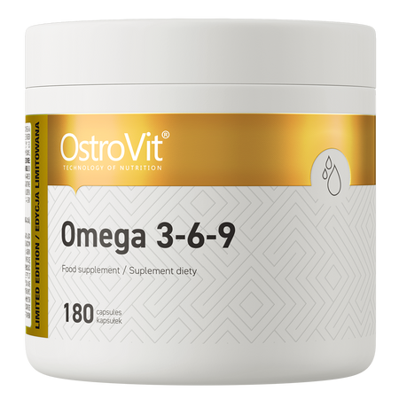OstroVit Omega 3-6-9 180 cápsulas