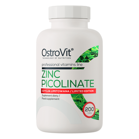 OstroVit Picolinato de Zinc 200 comprimidos