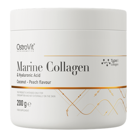 OstroVit Colágeno Marino + Ácido Hialurónico 200 g