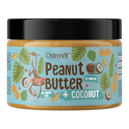 OstroVit Crema de Cacahuete con Coco 500 g