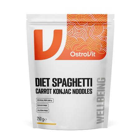 OstroVit Diet Espaguetis Zanahoria Fideos Konjac 250 g