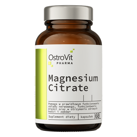 OstroVit Pharma Citrato de Magnesio 60 cápsulas