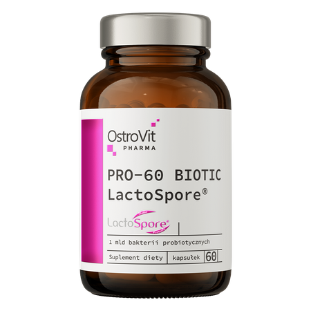 OstroVit Pharma PRO-60 BIOTIC LactoSpore 60 cápsulas