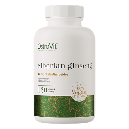 OstroVit Ginseng Siberiano VEGE 120 comprimidos