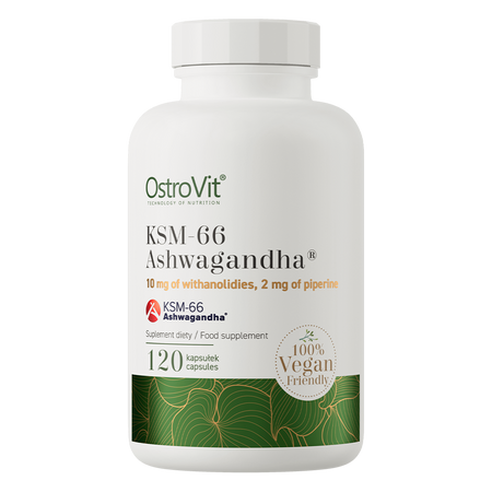 OstroVit KSM-66 Ashwagandha® VEGE 120 cápsulas