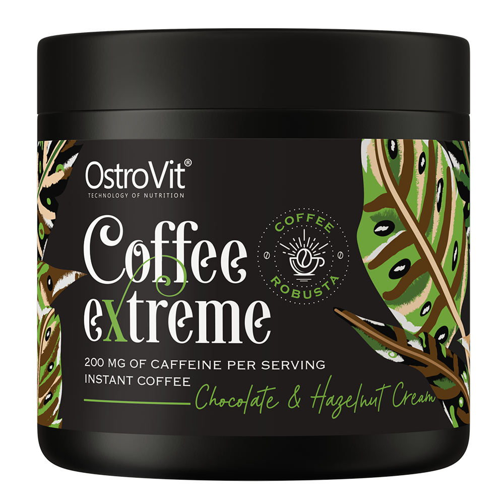 OstroVit Coffee Extreme 150 g sabor crema de chocolate y cacahuete