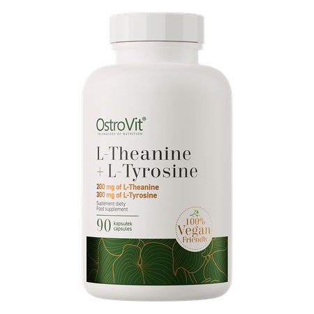 OstroVit L-Teanina + L-Tirosina VEGE 90 cápsulas