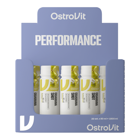 OstroVit Guarana Shot 20 x 80 ml
