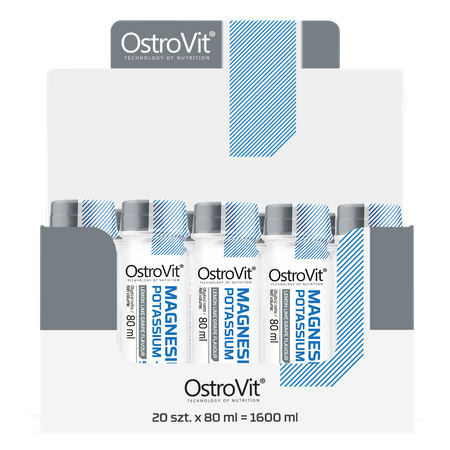 OstroVit Magnesio Potasio + B6 Shot 20 x 80 ml