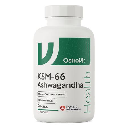 OstroVit KSM-66 Ashwagandha VEGE 120 cápsulas
