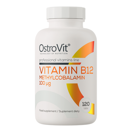 OstroVit Vitamina B12 Metilcobalamina 100 µg 120 comprimidos