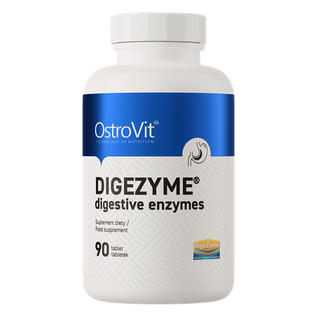 OstroVit Digezyme Enzimas digestivas 90 comprimidos