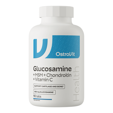 OstroVit Glucosamina + MSM + Condroitina + Vitamina C 90 comprimidos