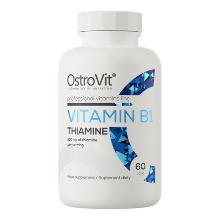 OstroVit Vitamina B1 Tiamina 60 cápsulas