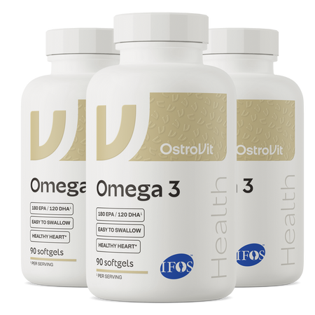 OstroVit Omega 3 Easy to Swallow 3 x 90 cápsulas