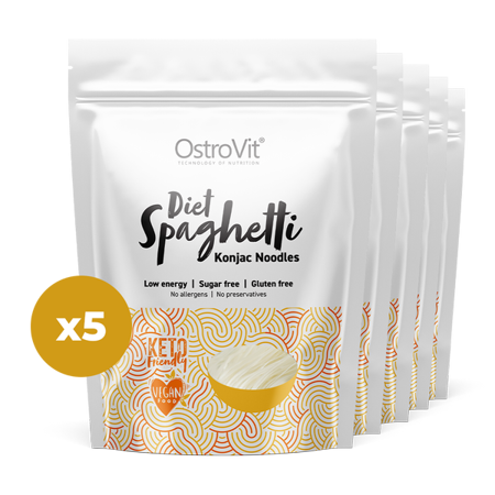 OstroVit Konjac Espaguetis 5 x 400 g