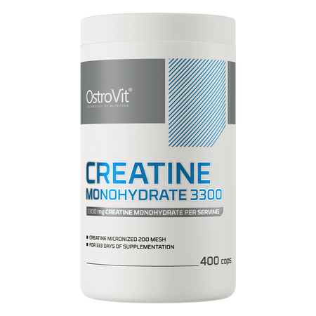 OstroVit Creatina Monohidrato 3300 mg 400 cápsulas