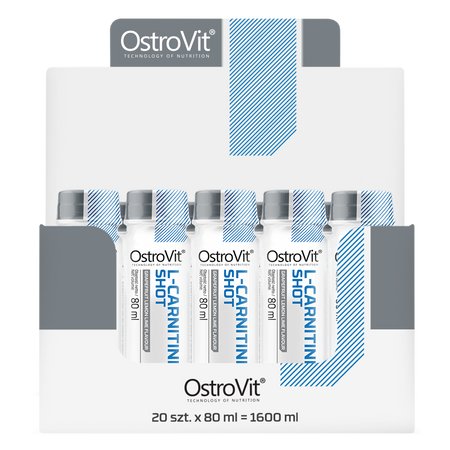 OstroVit L-Carnitina Shot 20 x 80 ml