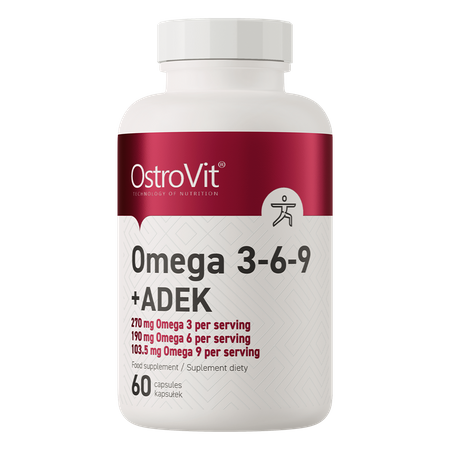 OstroVit Omega 3-6-9 + ADEK 60 cápsulas