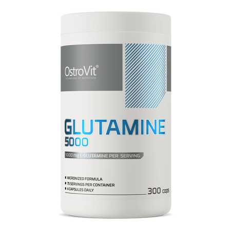 OstroVit Glutamina 5000 mg 300 cápsulas