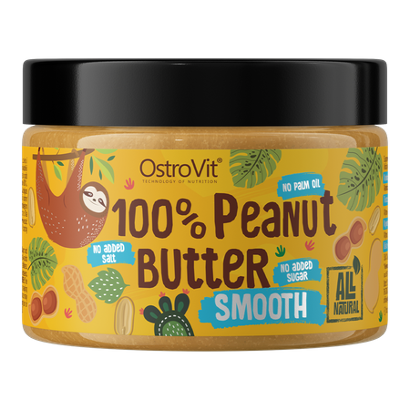 OstroVit 100% Crema de Cacahuete 500 g