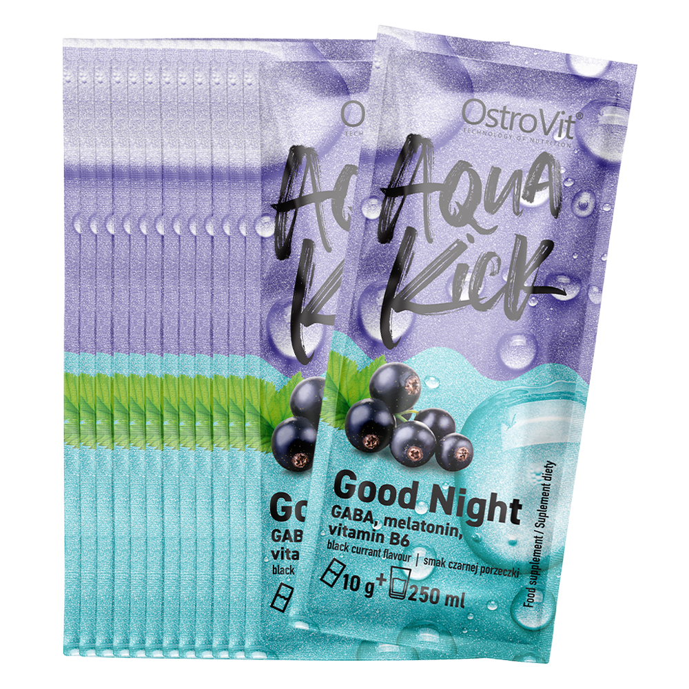 OstroVit Aqua Kick Good Night 10 g x 24 BOX sabor grosella negra