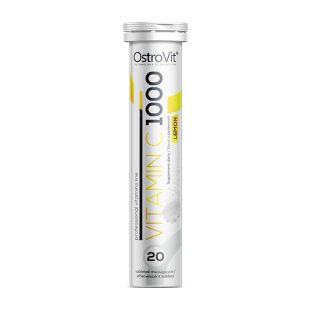 OstroVit Vitamina C 1000 mg 20 comprimidos efervescentes