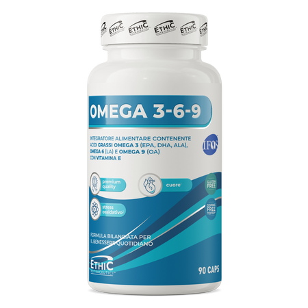 Ethic Nutraceutici™ Omega 3-6-9 90 cápsulas