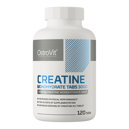 OstroVit Creatina Monohidrato 3000 mg 120 comprimidos