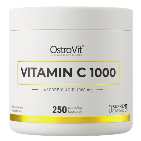 OstroVit Vitamina C 1000 mg 250 cápsulas