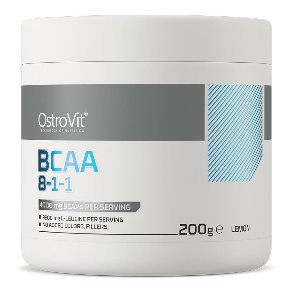 OstroVit BCAA 8-1-1 200 g sabor limón