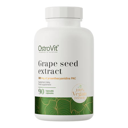 OstroVit Extracto de semilla de uva VEGE 90 cápsulas