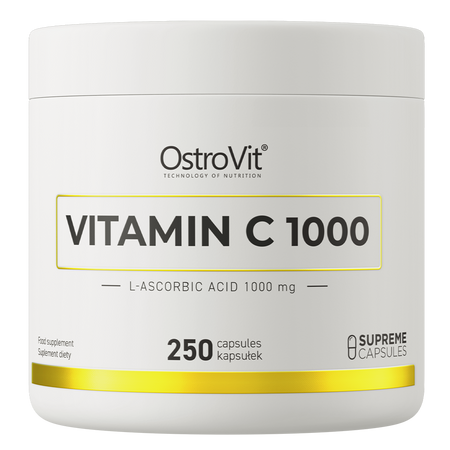 OstroVit Vitamina C 1000 mg 250 cápsulas