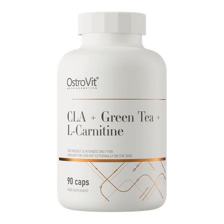 OstroVit CLA + Té verde + L-Carnitina 90 cápsulas