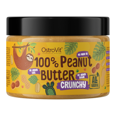 OstroVit 100% Crema de Cacahuete 500 g