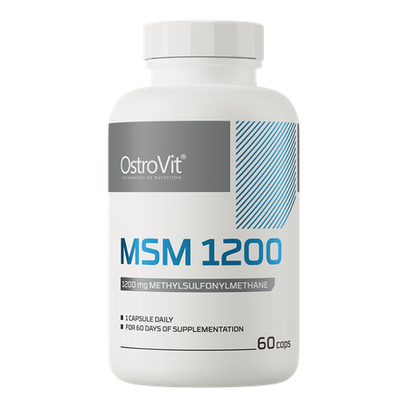 OstroVit MSM 1200 mg 60 cápsulas
