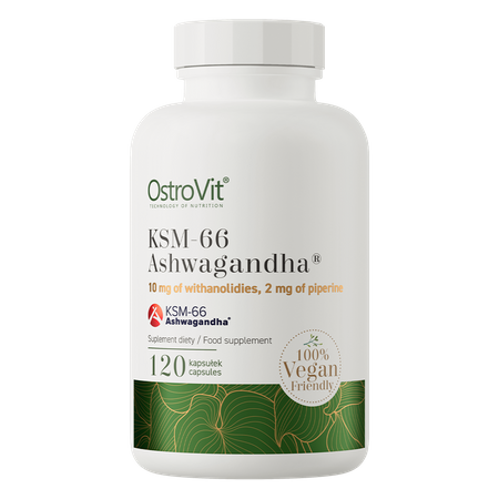 OstroVit KSM-66 Ashwagandha® VEGE 120 cápsulas