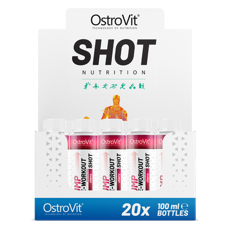 OstroVit Pump Pre-Workout Shot sin beta-alanina 20 x 100 ml