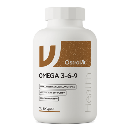 OstroVit Omega 3-6-9 90 cápsulas