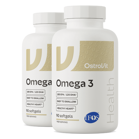 OstroVit Omega 3 Easy to Swallow 2 x 90 cápsulas